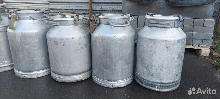 Фляга алюминиевая бу 40л