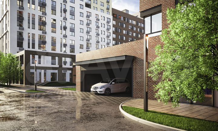 3-к. квартира, 63 м², 3/25 эт.