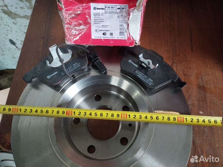 Колодки и диски на ауди А6с6.A8D3