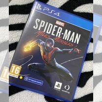 Диск Spider man miles morales ps4