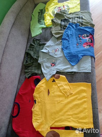 Вещи пакетом мальчик 7-10 лет
