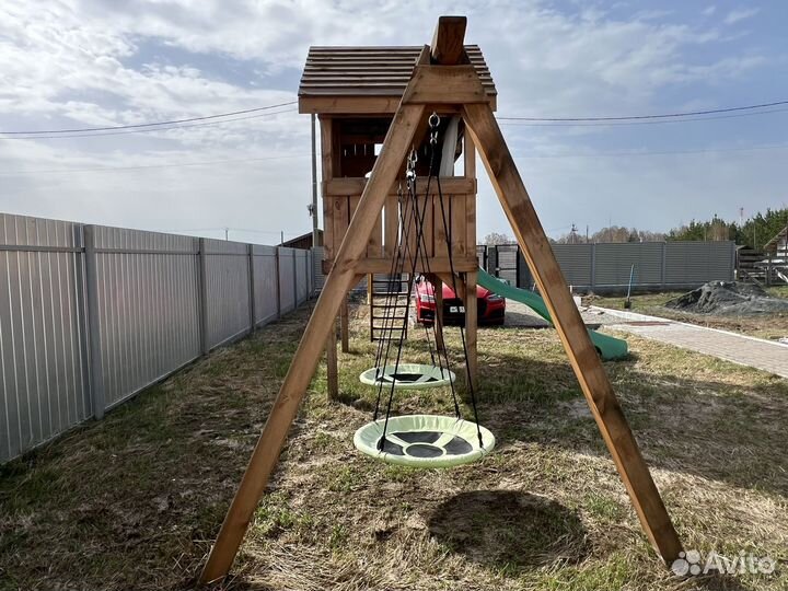 Уличный детский игровой домик