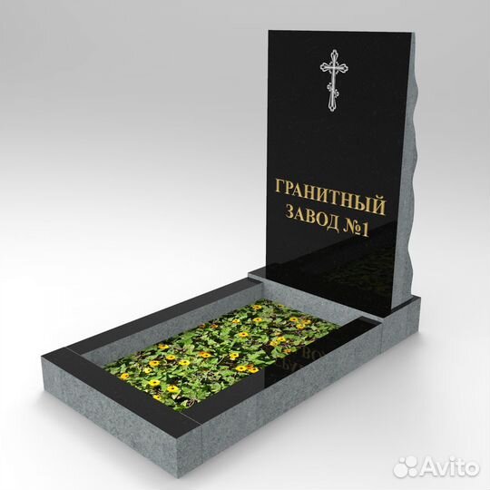 Бюджетный памятник из гранита с доставкой