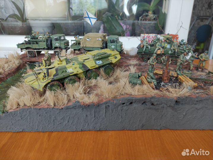 Диорама ручной работы