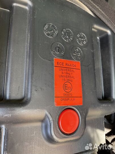 Автокресло детское 15-36кг