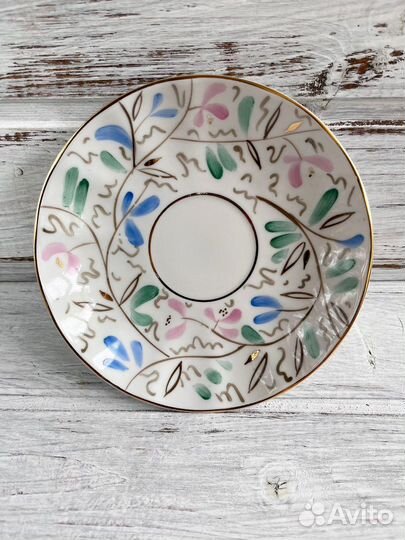 Кофейное и чайное блюдце лфз