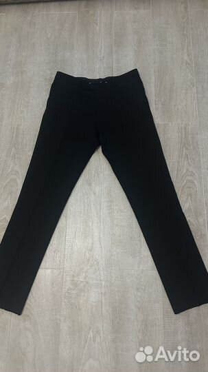 Мужской классический костюм черный 48