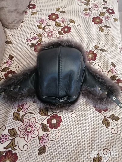 Мужская зимняя шапка ушанка