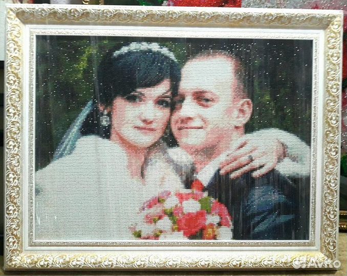 Набор алмазная мозаика по фото