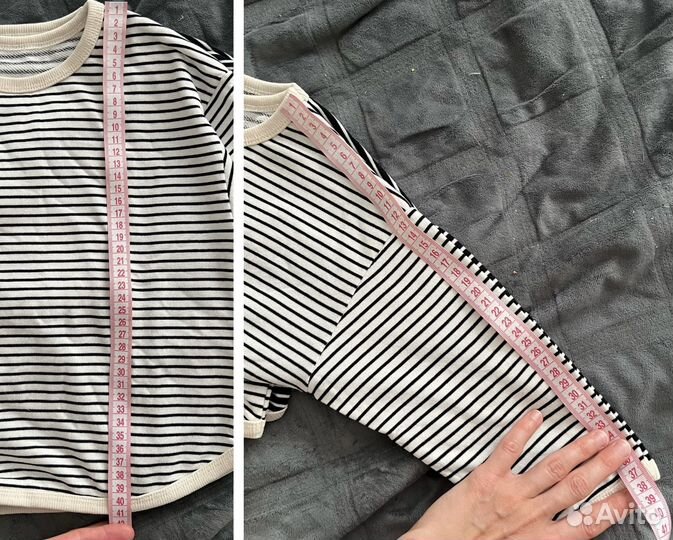 Лонгслив в полоску для девочки или мальчика, 100 р