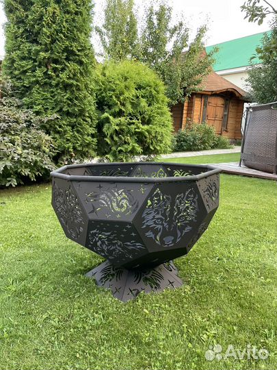 Чаша костровая, костровище