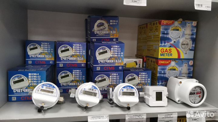 Газовый счетчик G4