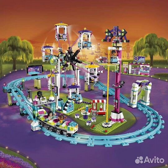 Lego Friends Парк аттракционов