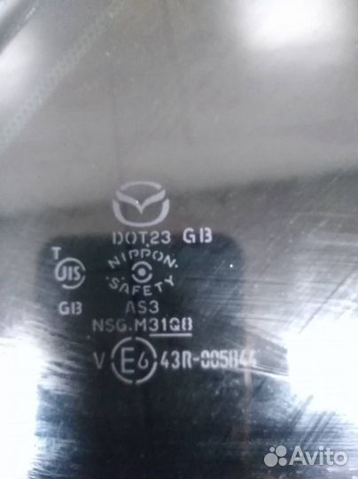 Стекло кузовное глухое правое Mazda CX-7 ER 2006-2