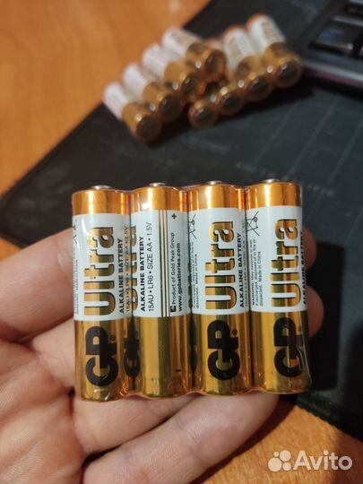 Батарейки GP Ultra пальчиковые AA LR6