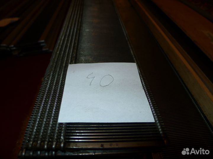 Бердо для ткачества плотность № 40,45, 60 126 см