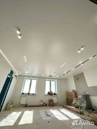 Натяжные потолки любой сложности (отзывы+гарантия)