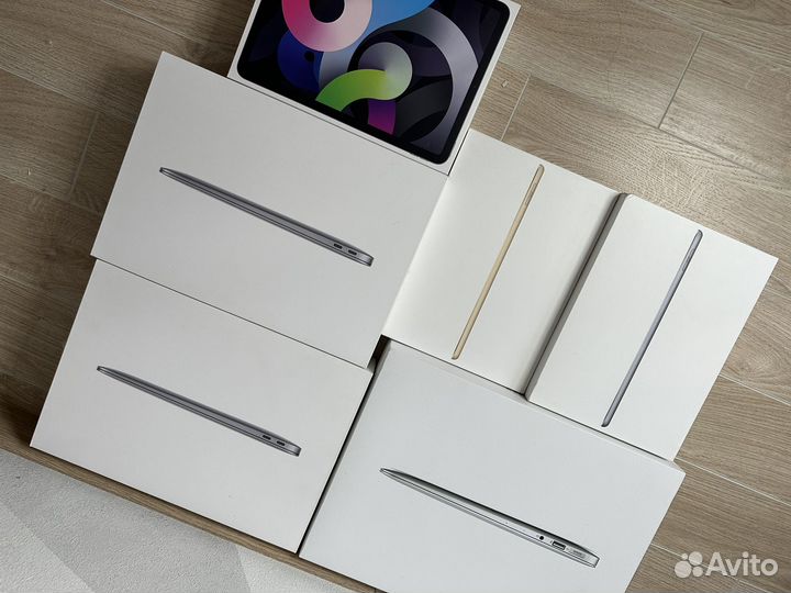 Коробки от apple