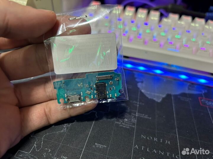 Шлейф (плата) для Samsung A127F Galaxy A12s + раз