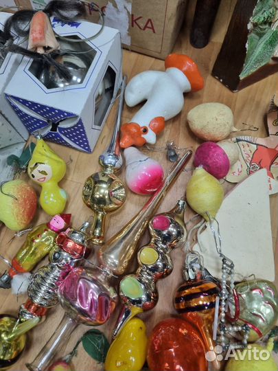 Елочные игрушки СССР