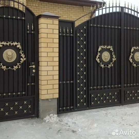 Кованные ворота