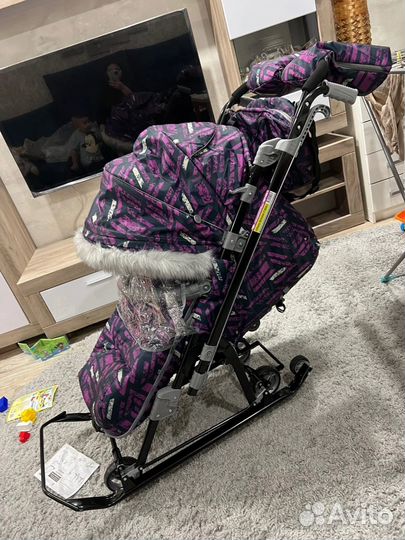 Коляска санки