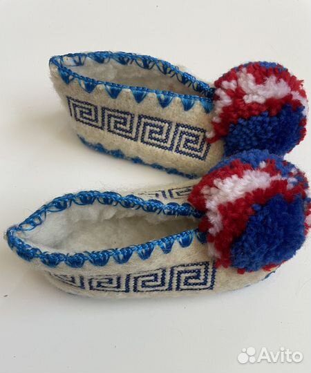 Домашние тапочки теплые 22 размер детские