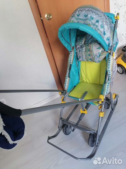 Санки коляска ника