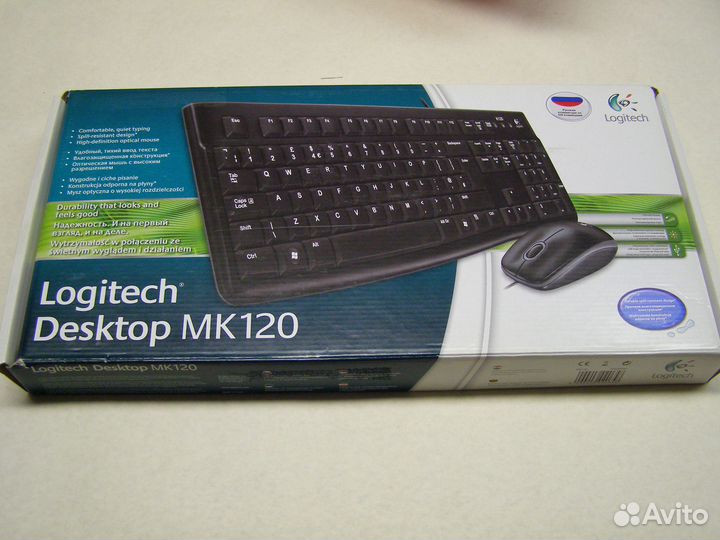 Беспроводной комплект клавиатура и мышь (новый)