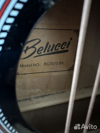 Гитара belucci BC 3815 BK