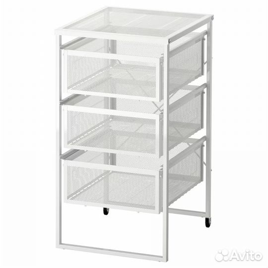 Этажерка lennart белая