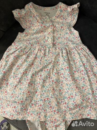 Пакет вещей на девочку 6-9 мес