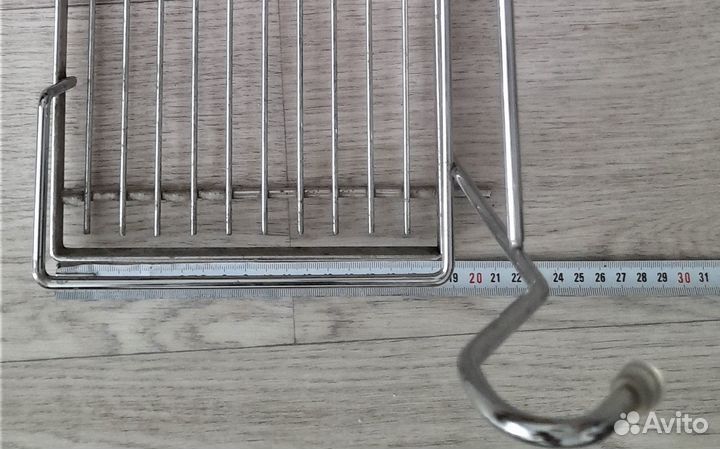 Полки рейлинг хром