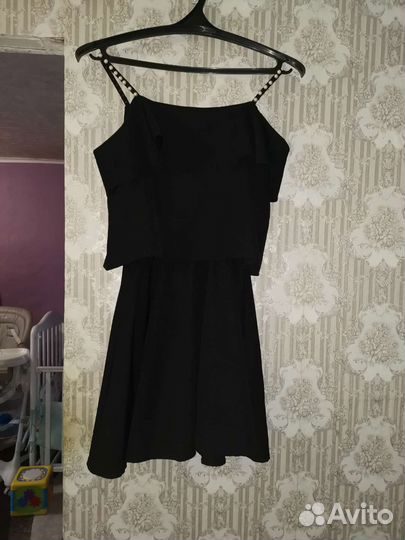 Платье чёрное