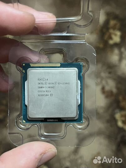Процессор intel xeon e3 1230v2