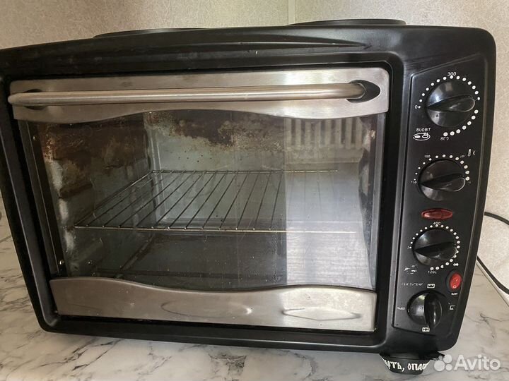 Мини духовая печь и две плитки