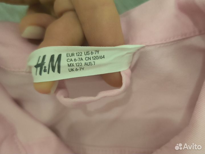 Курточка джинсовая H&M 122см