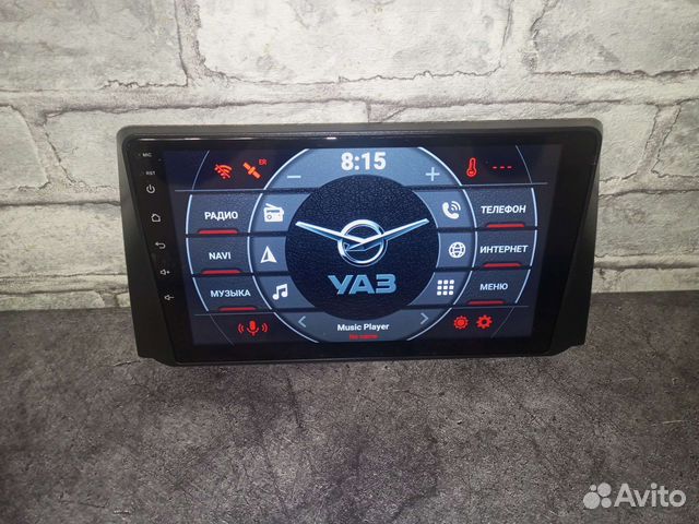 Магнитола UAZ Patriot (2016+) на android IPS экран
