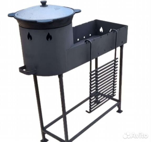 Мангал, готовый набор для шашлыка и плова