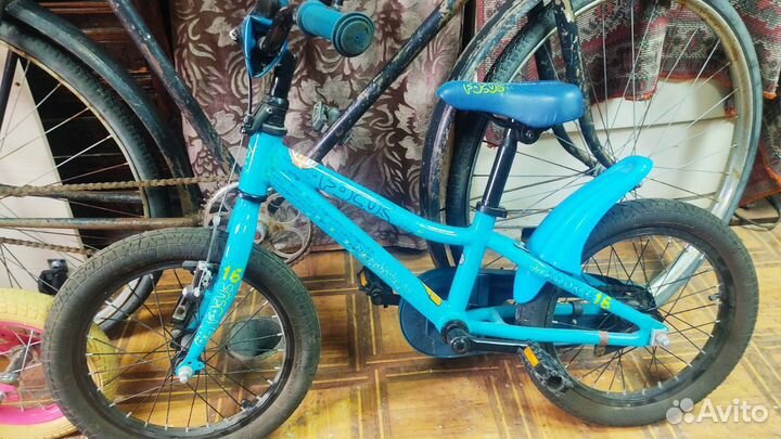 Детский велосипед Fokus и беговел