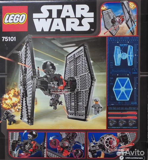 Lego star wars 75101, 75104