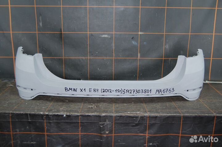 Бампер задний - BMW X1 E84