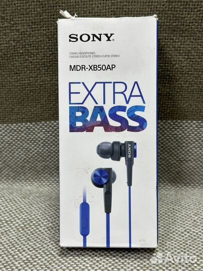 Наушники Sony mdr-xb50ap