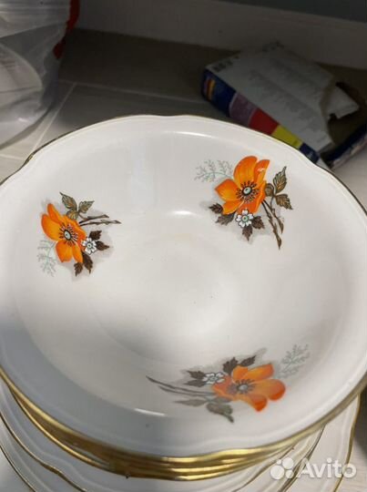 Столовый сервиз фарфор СССР