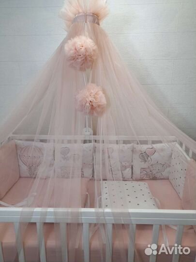 Балдахин в детскую кроватку