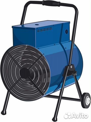 Электрическая тепловая пушка Зубр, 30 кВт