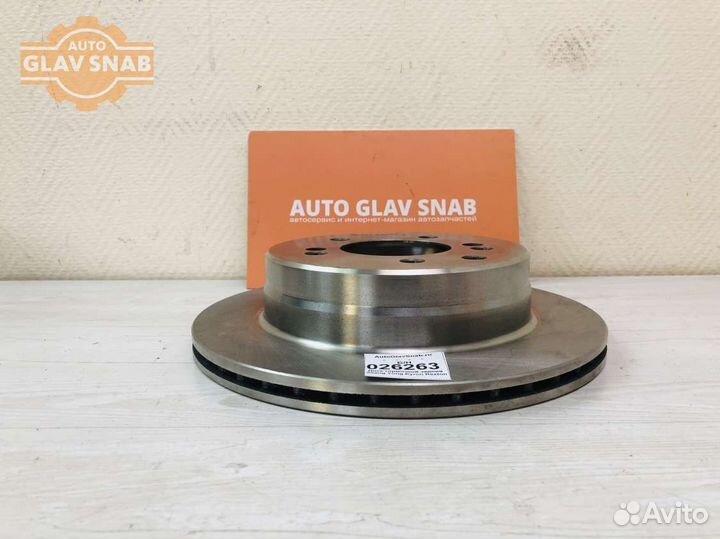 Диск тормозной задний Ssang Yong Kyron Rexton