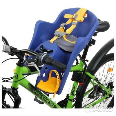 Велокресло вg-6 для велосипеда, новое