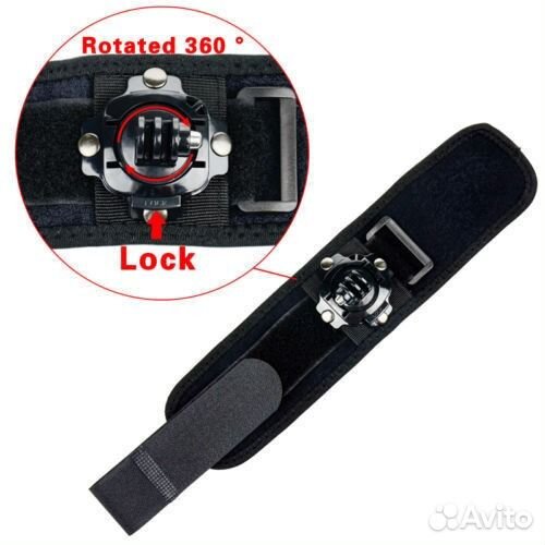 Крепеж на запястье для GoPro, SJCam, Xiaоmi
