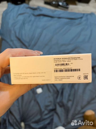 Наушники apple airpods 2